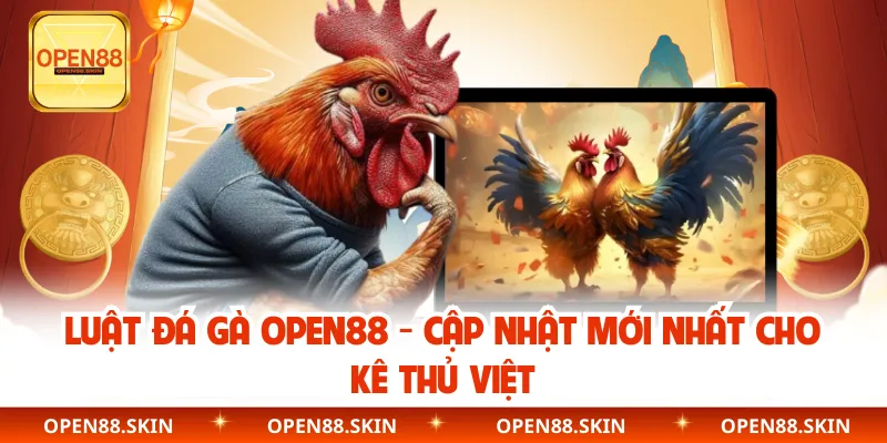 Luật Đá Gà OPEN88 - Cập Nhật Mới Nhất Cho Kê Thủ Việt